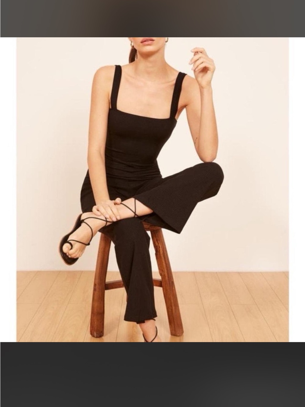 Reformation Cropped Jumpsuit M - ESSIE